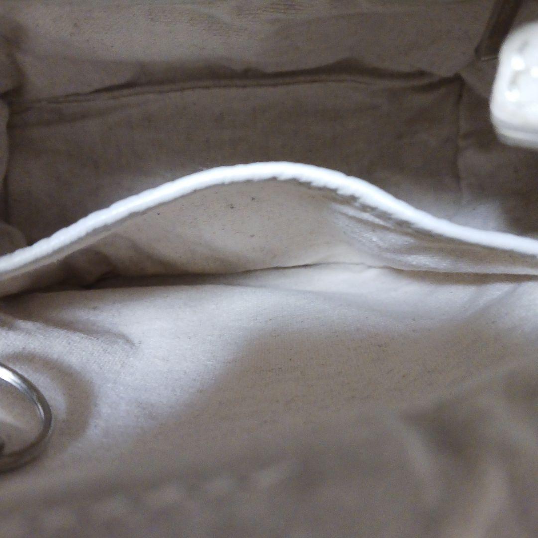 3006【希少】テッセンクリエーション　スエードバッグ　ナチュラル