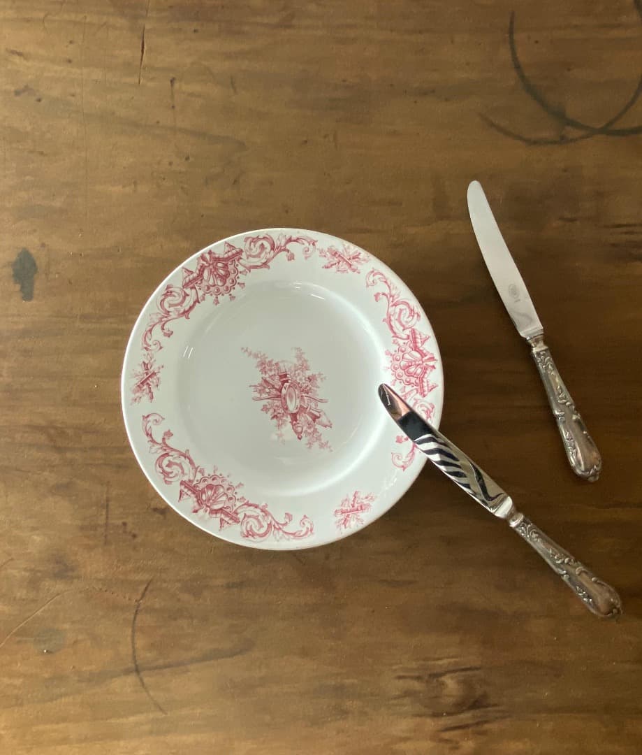 アンティークナイフ 装飾 ナイフ フランス アンティーク バターナイフ 希少