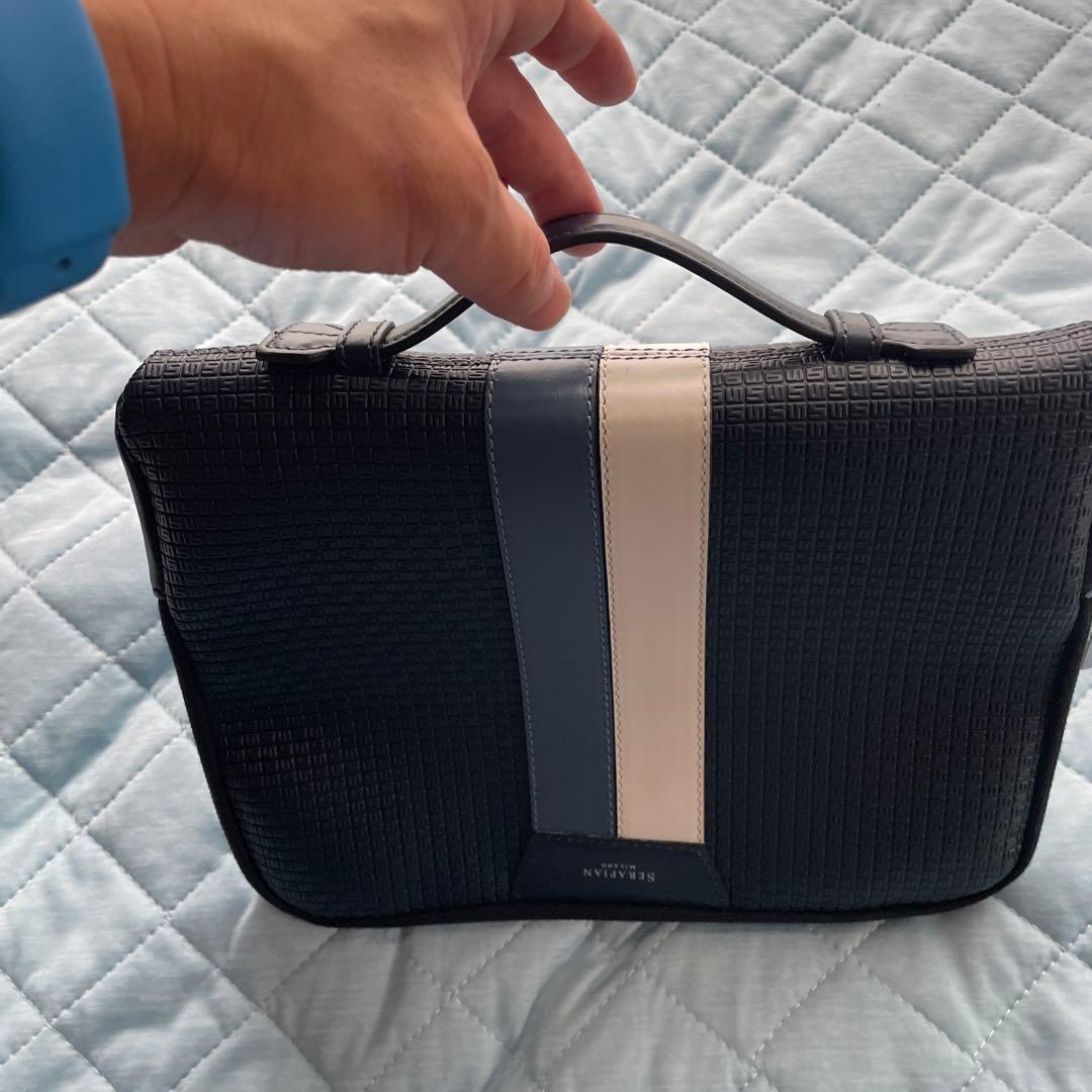 SERAPIAN メンズクラッチバッグ