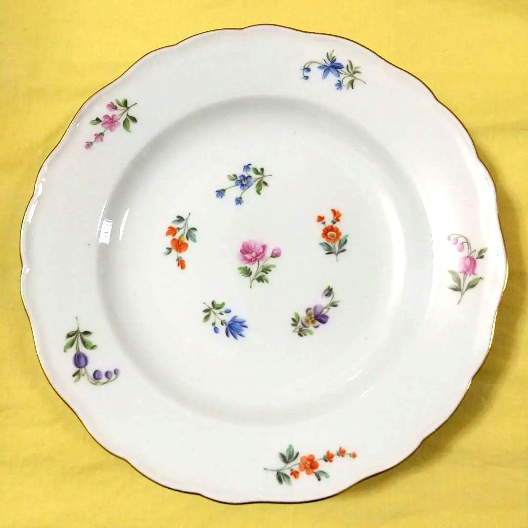 【未使用】マイセン プレート 散らし小花 24cm 6枚 保管BOX付