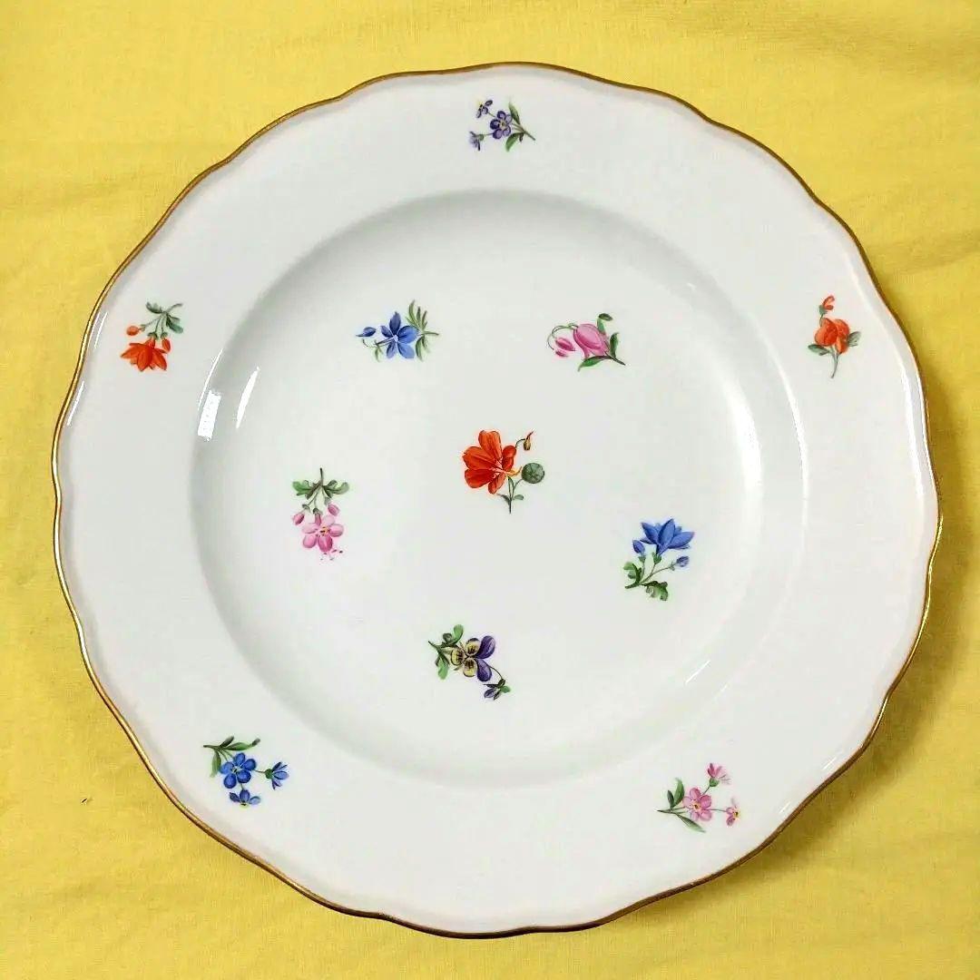 【未使用】マイセン プレート 散らし小花 24cm 6枚 保管BOX付