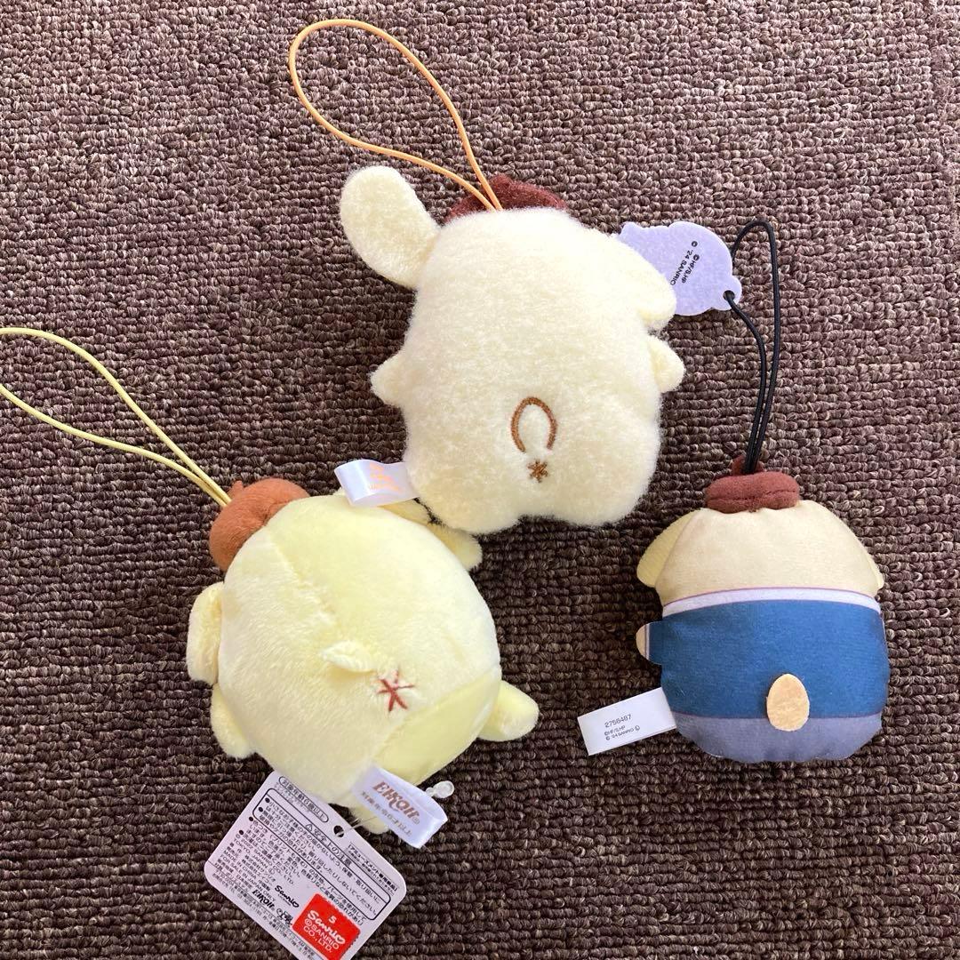 サンリオ　ポムポムプリン　マフィン　ぬいぐるみ　マスコット　レトロ　まとめ売り