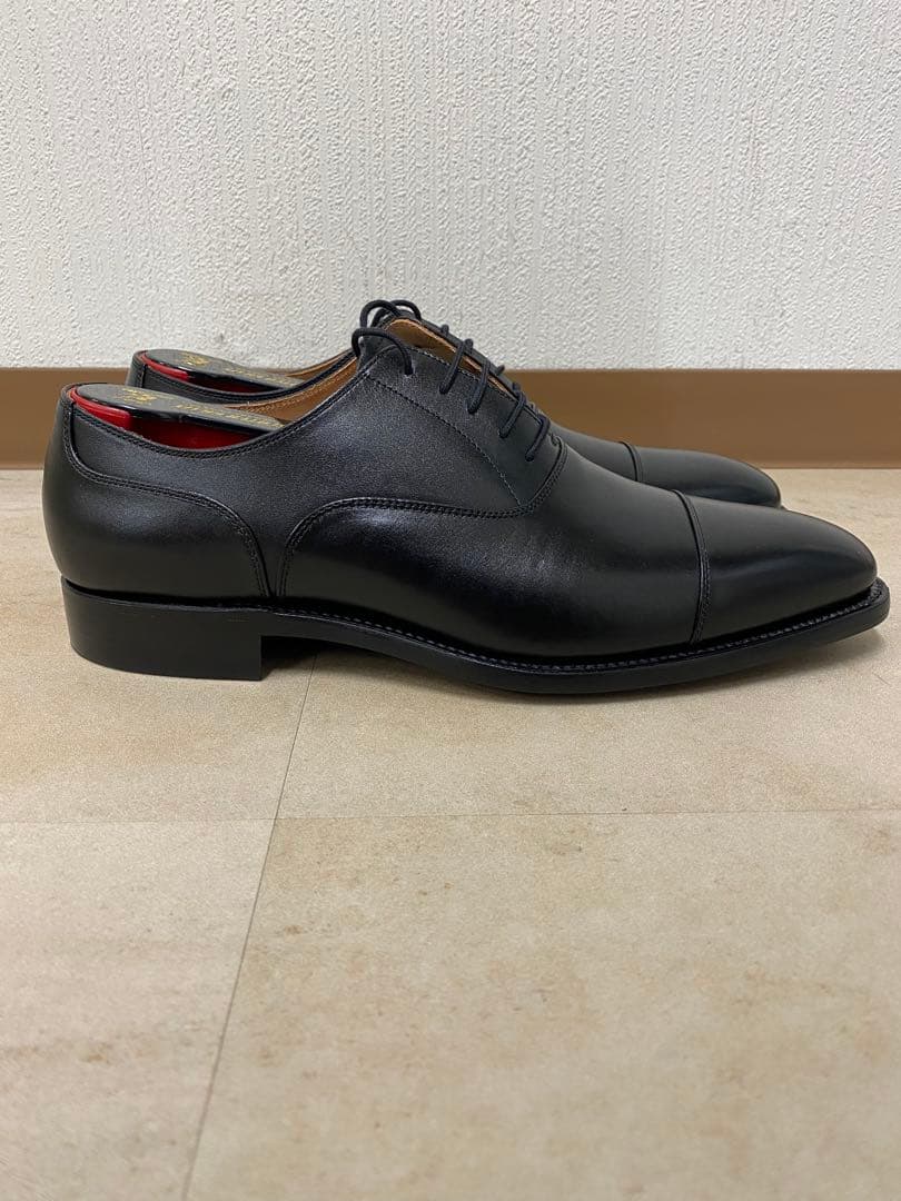 ★新品未使用☆ スコッチグレイン ブラック ドレスシューズ 25cm