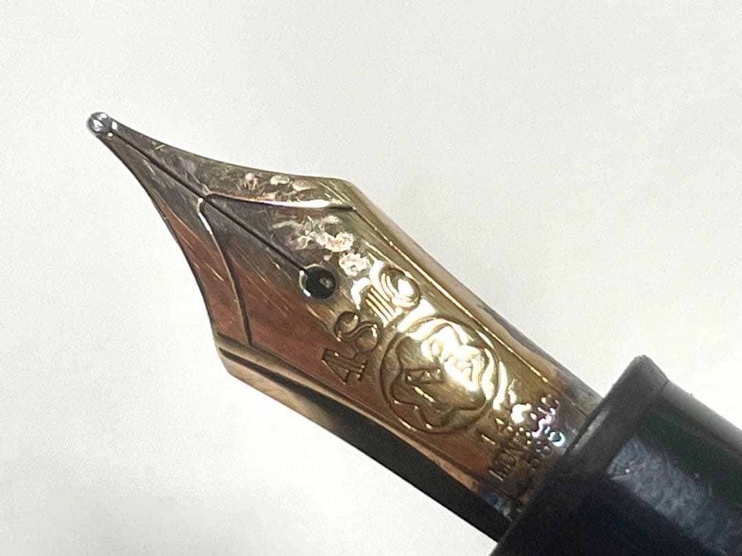 【TK】MONTBLANC マイスターシュテュックペン先14金 585 万年筆