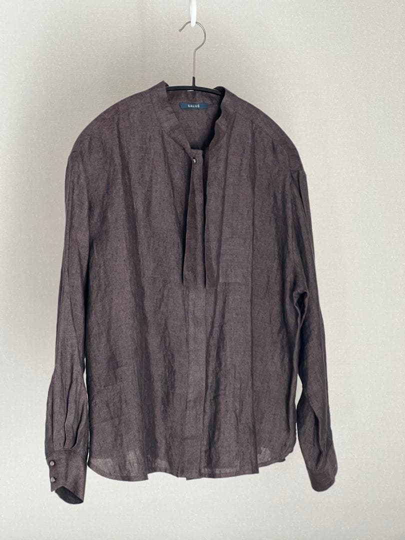 SALUÉ bow collar shirt