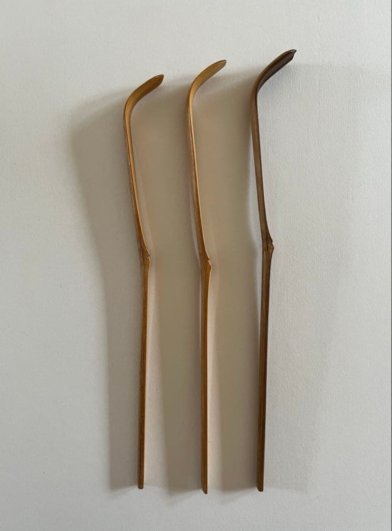 茶道具　茶杓　裏千家　3本おまとめ