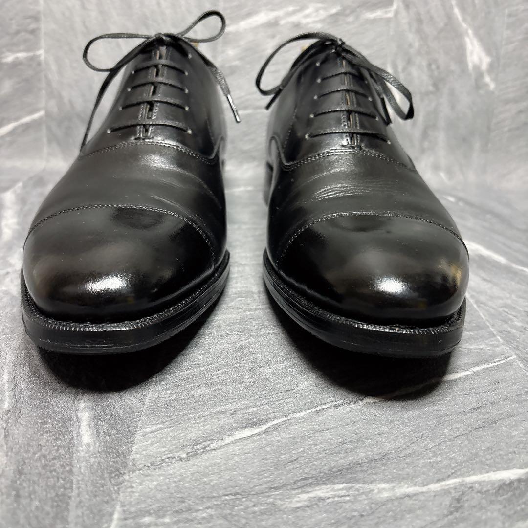 美品 ONLY グッドイヤーウェルト製法 革靴 Vibramソール 黒