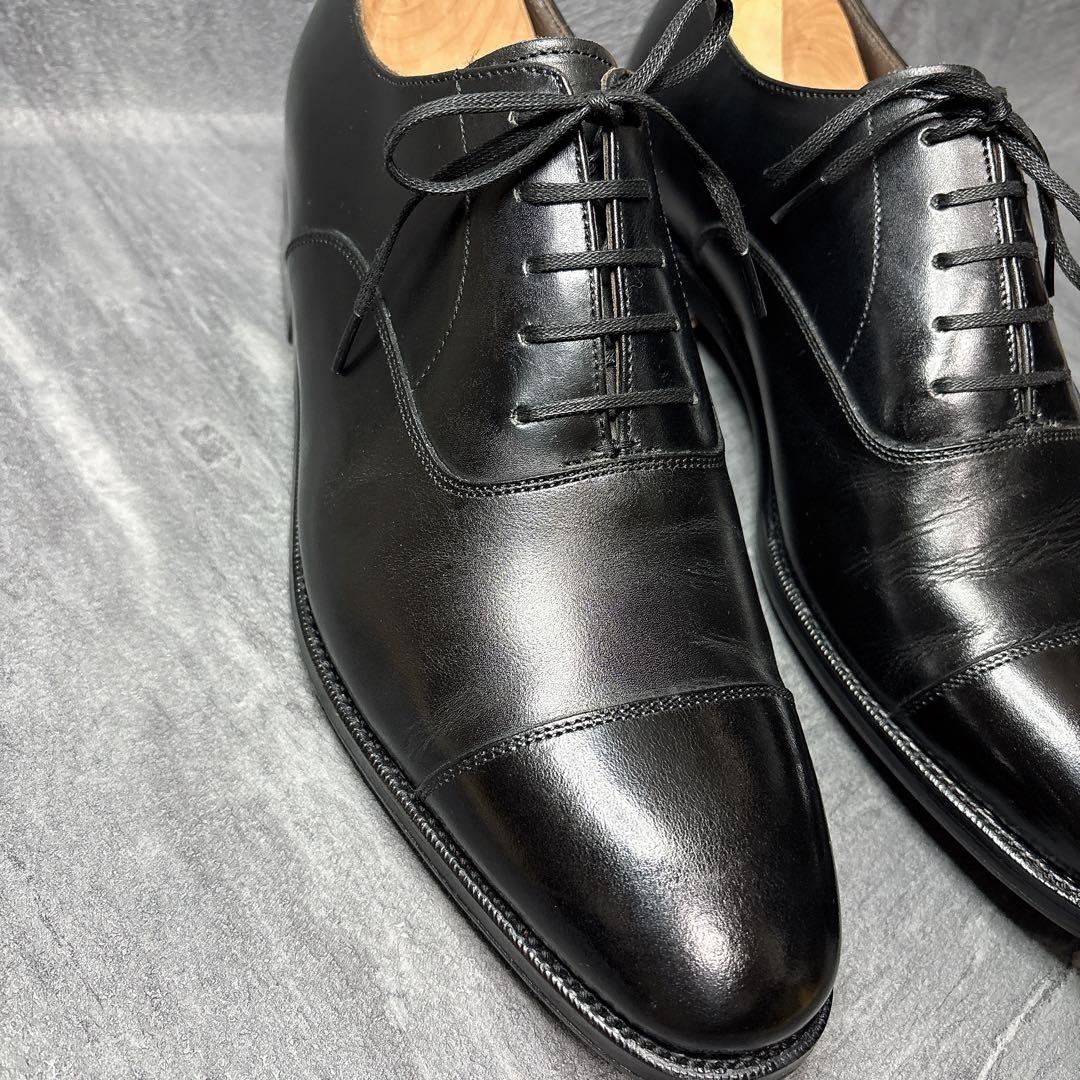 美品 ONLY グッドイヤーウェルト製法 革靴 Vibramソール 黒