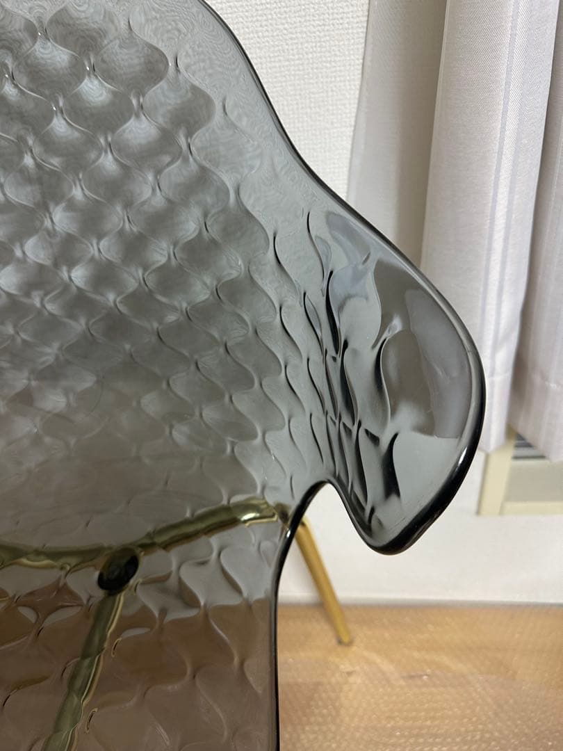 calligaris カリガリス サントロペ　チェア　スモークグレー ゴールド