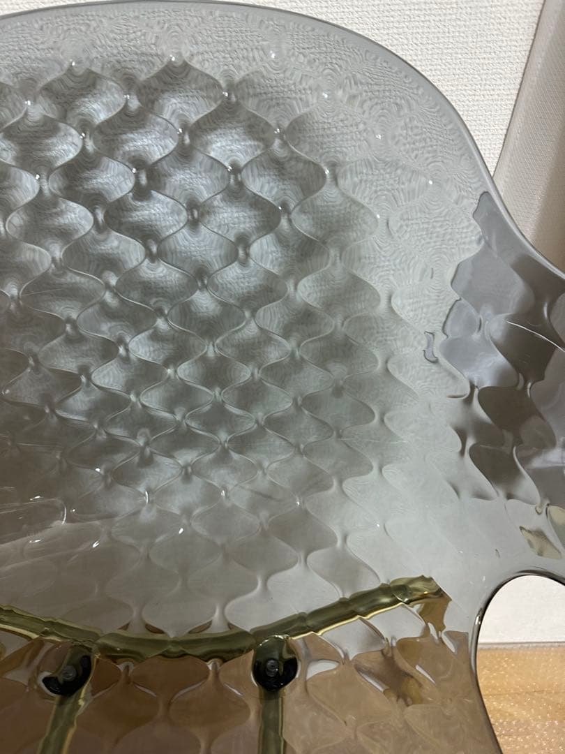 calligaris カリガリス サントロペ　チェア　スモークグレー ゴールド