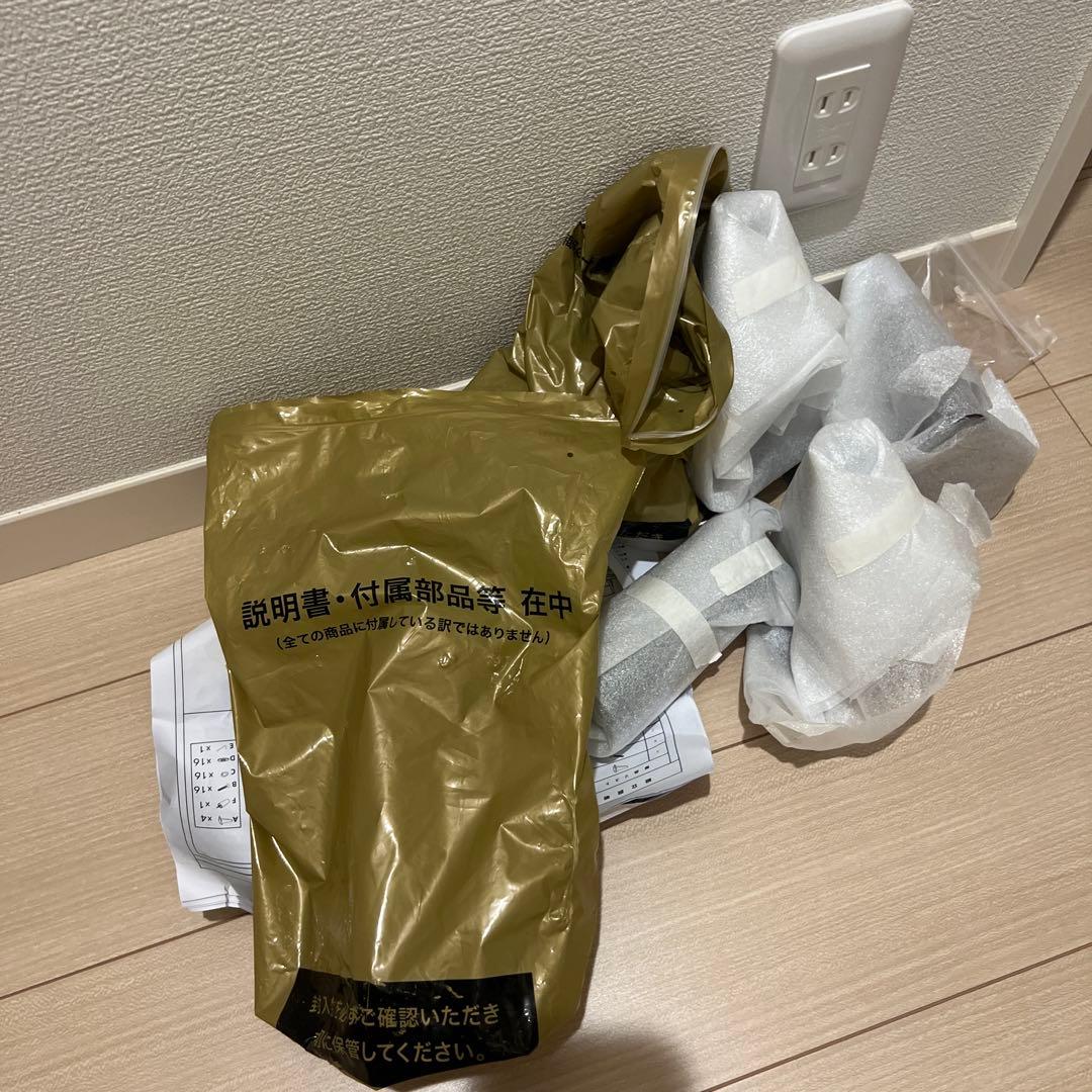 【新品未使用】ニトリ３人掛け布張りソファ　LB07 LGY ※直接取引希望