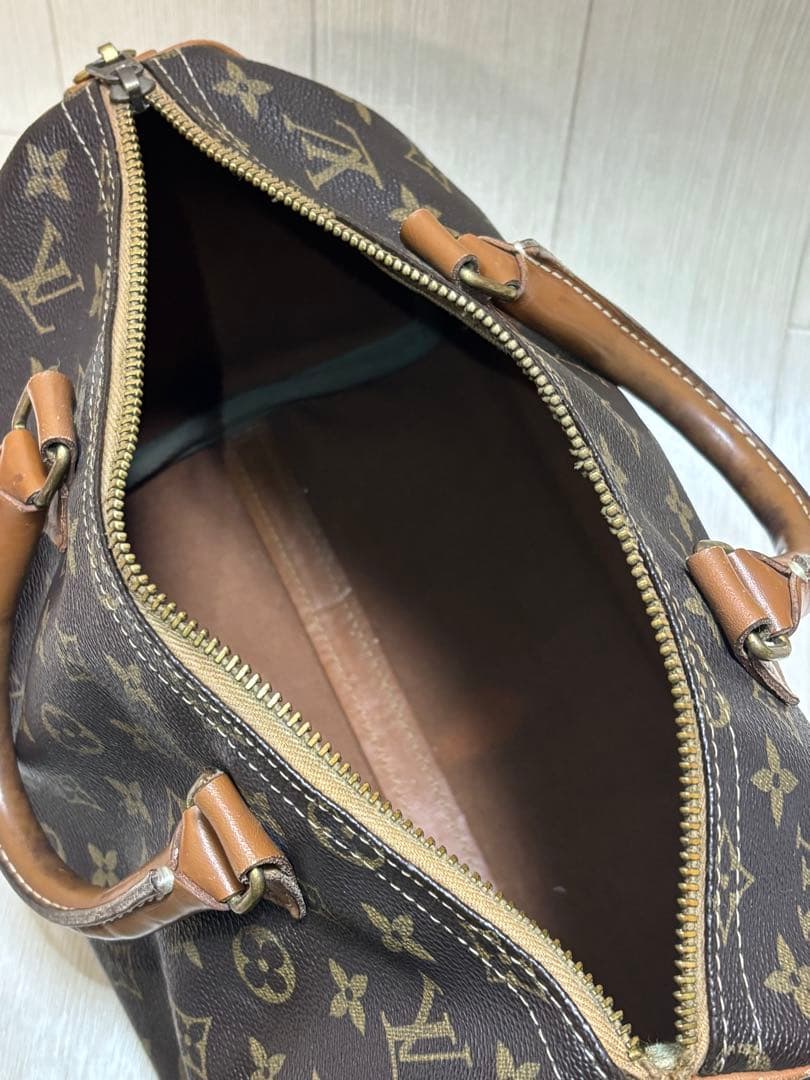 LOUIS VUITTON スピーディー ハンドバッグ モノグラム 鍵なし
