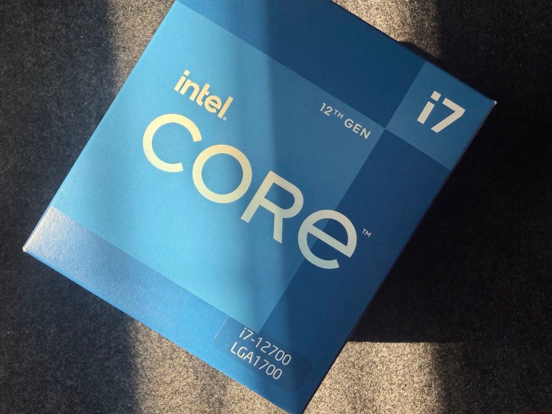 （リユース品）Core i7 12700 クーラー未使用