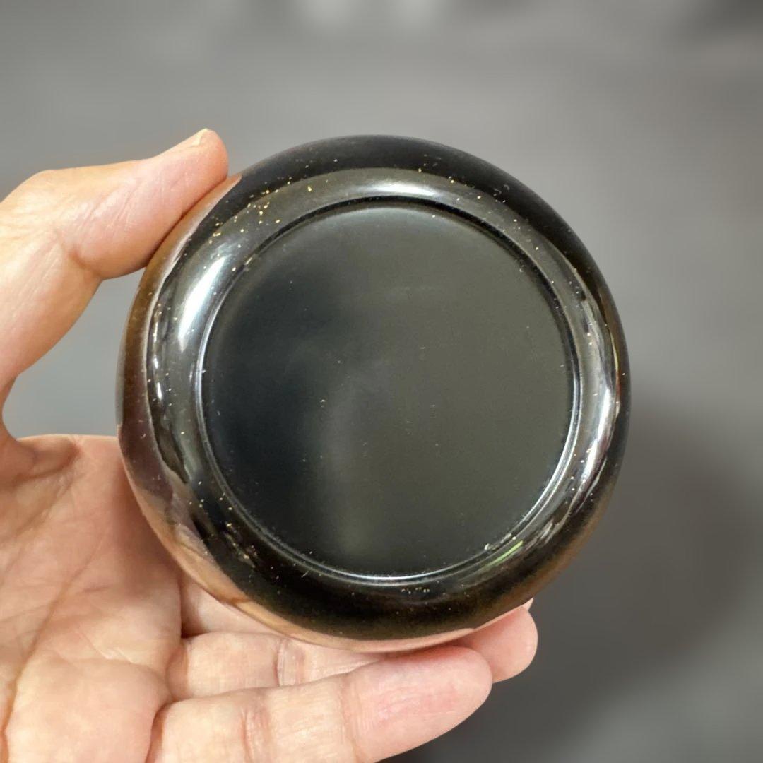 G30 送料無料　白鷺蒔絵　平棗　坂下廣作　茶道具　茶室　共箱　金彩蒔絵　螺鈿