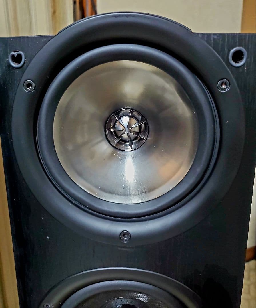 訳あり特価 KEF iQ50 トールボーイスピーカー ブラック 1本①