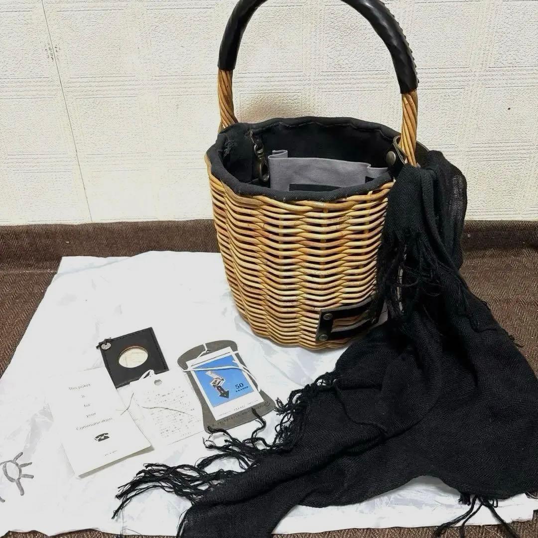 美品 エバゴス ブライドルバケツM ミニバーキン　BLACK