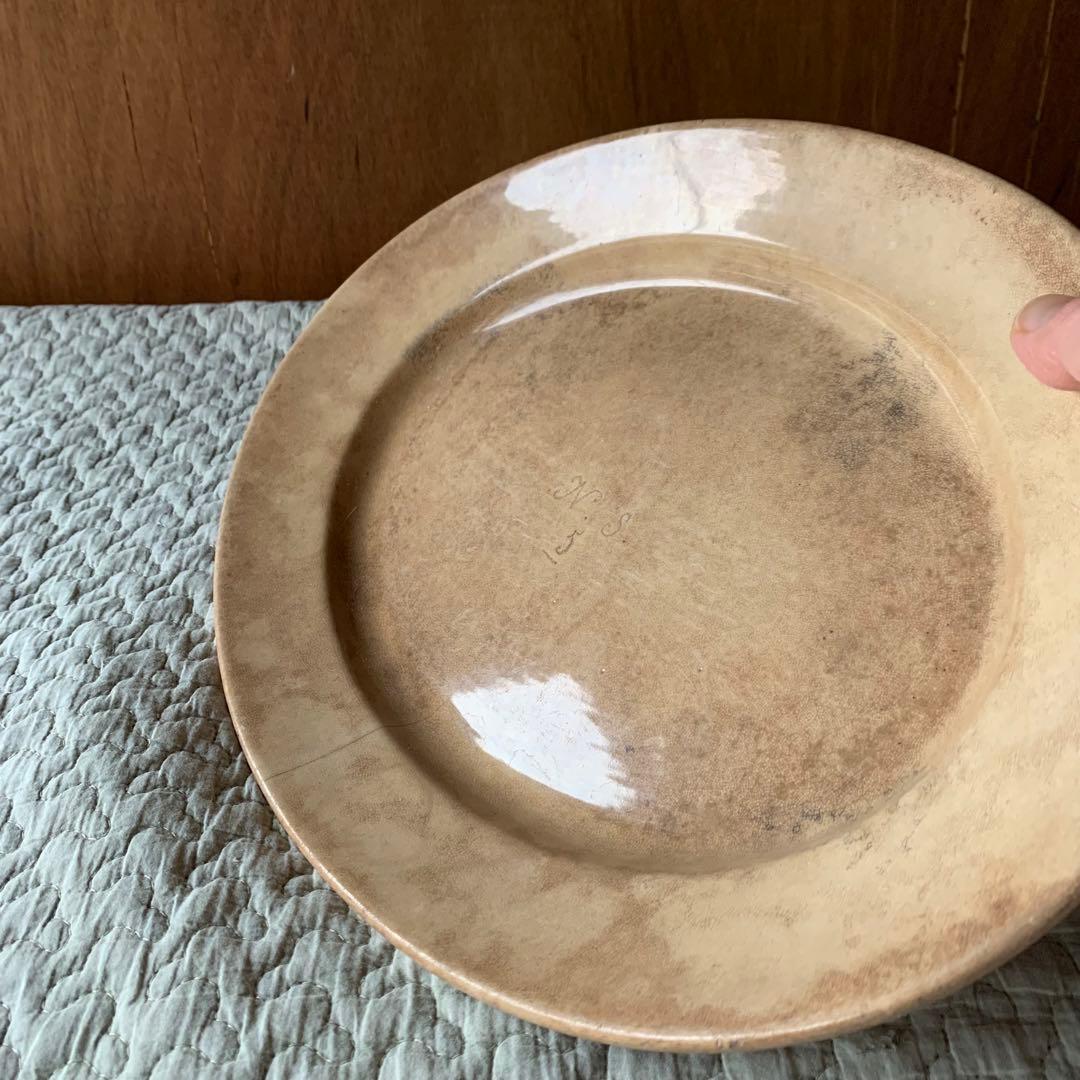 フランスアンティーク　楕円皿