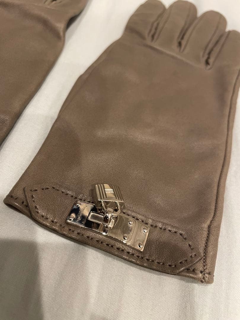 破格値　エルメス　ケリーチャーム手袋　グローブ　サイズ7 美品