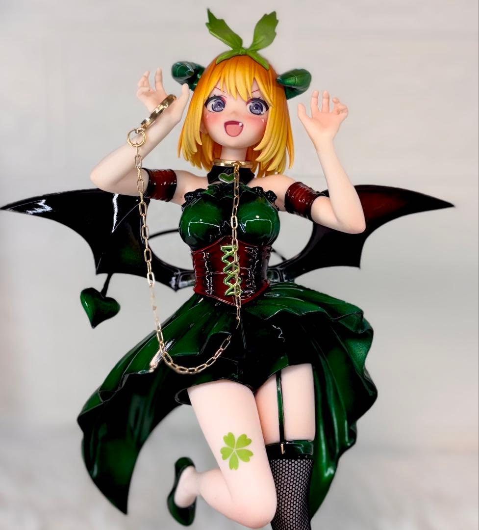み*ー様 五等分の花嫁　中野四葉　フィギュア　リペイント　小悪魔ver ゴールド