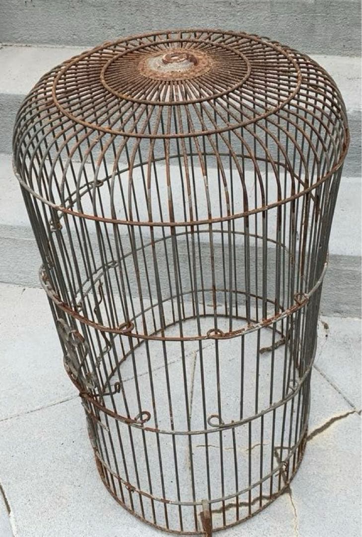 昭和レトロ•鳥かご•ガーデニング•インテリア•ヴィンテージ