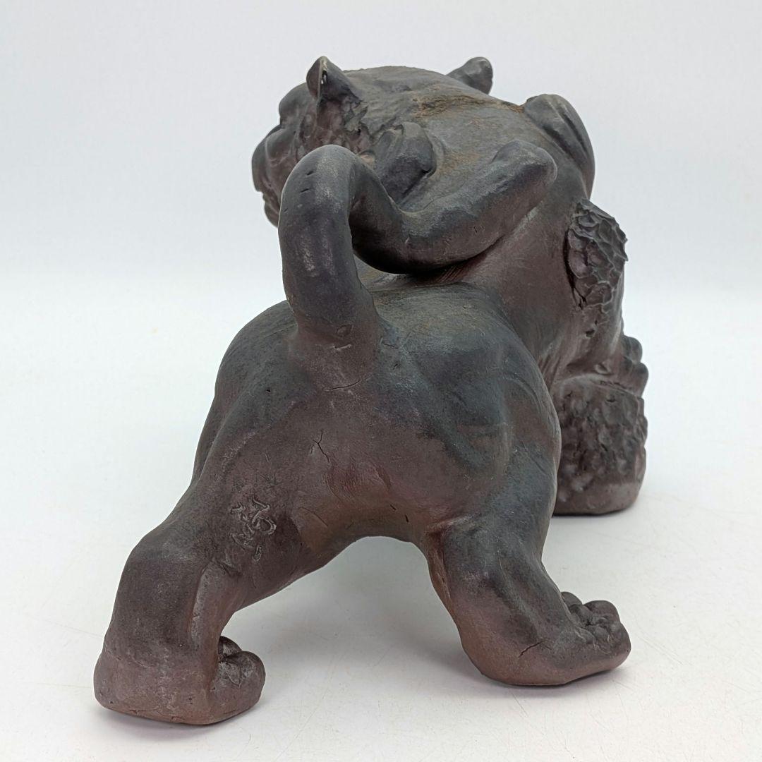 木村陶雲 備前焼 寅置物 虎 トラ Tiger 寅年 干支置物 細工物 縁起物