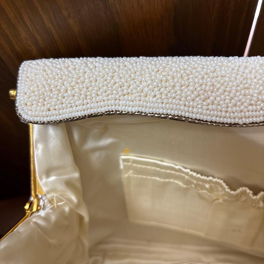 プチポアン　マイクロビーズ　 ハンドバッグ