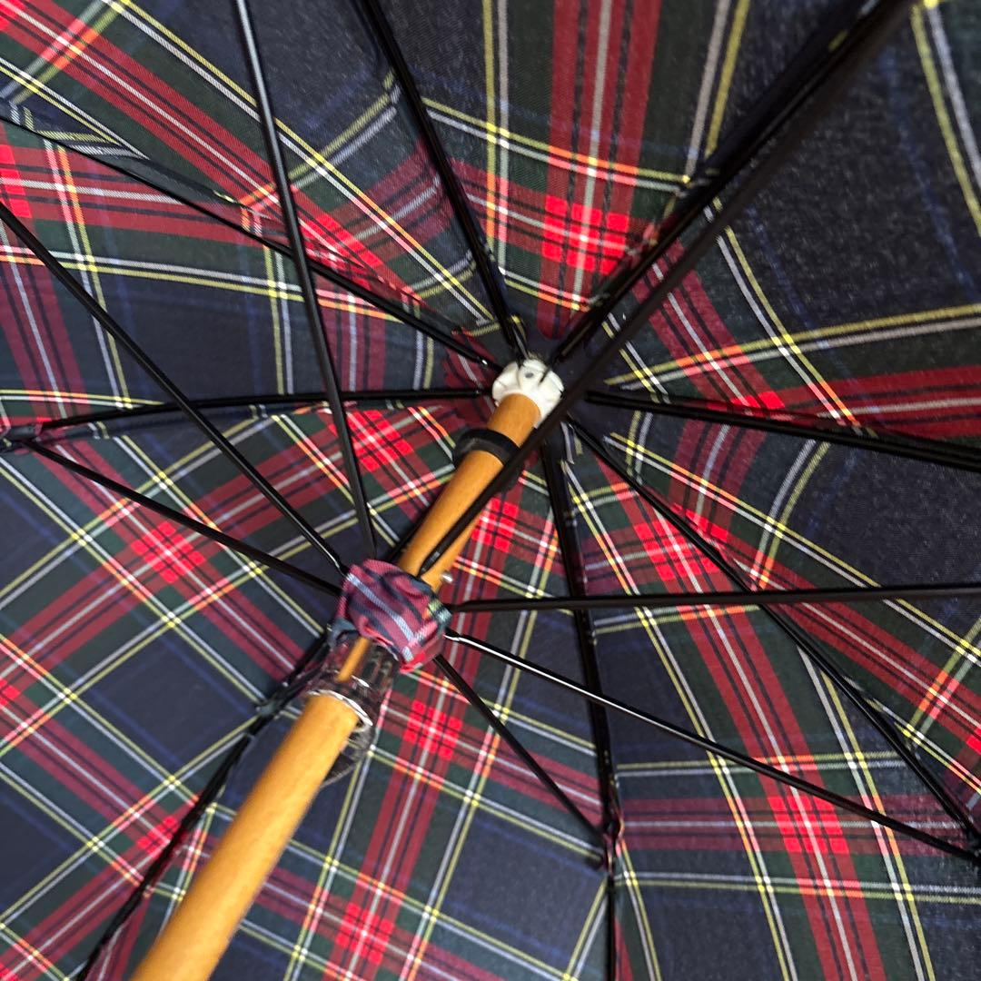 【新品同様】トラディショナルウェザーウェア　ブラックスチュアート　傘　日傘かさ