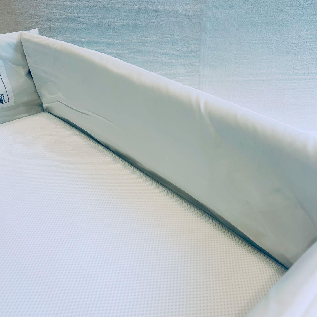 未使用級✨️ Aprica ココネルエアーAB グレーベアー ベビーベッド