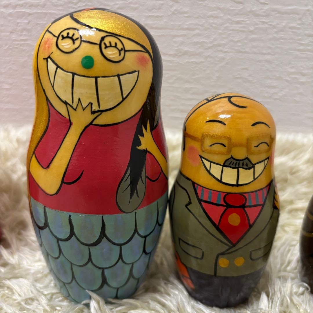 希少品　アルベロベロ ブタさんマトリョーシカ　インテリア小物