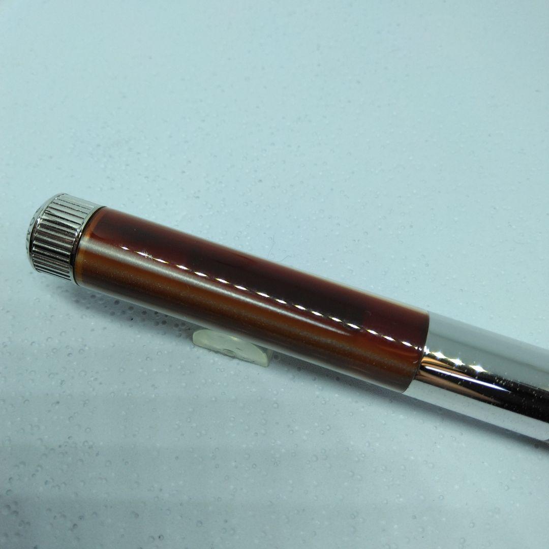 希少　ROMEONo.3 R222　マーブルブラウン　ボールペン