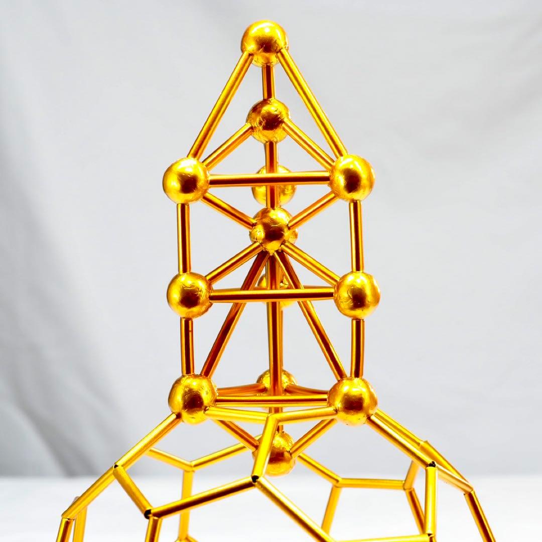 バッキーカバラ　生命の樹＋フラーレン　立体カバラ　3Dカバラ　★ GGL3