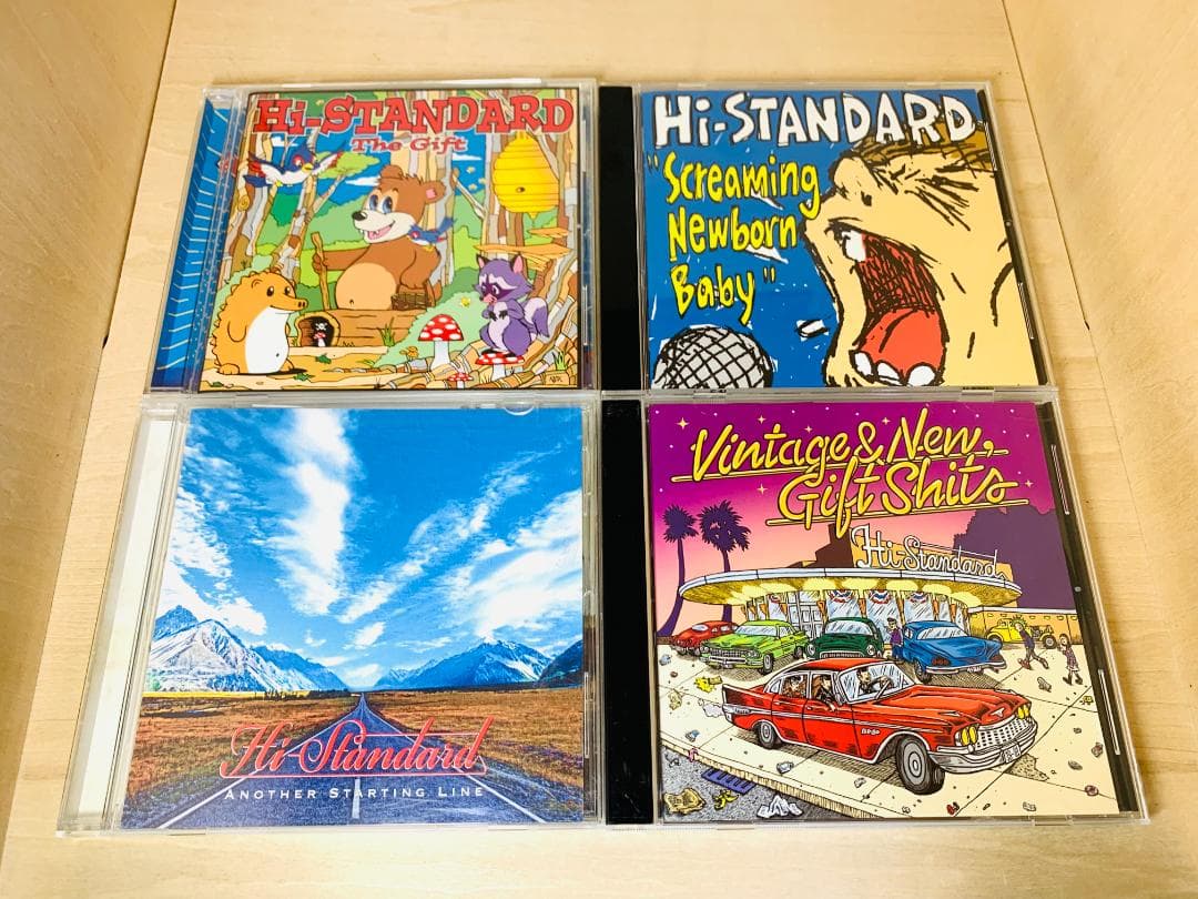 【帯付】 Hi-STANDARD ハイスタンダード CD 全10枚 セット