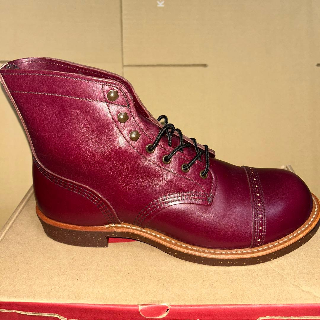 レッドウィング　アイアンレンジ　バーガンディ　8012 26cm US8D