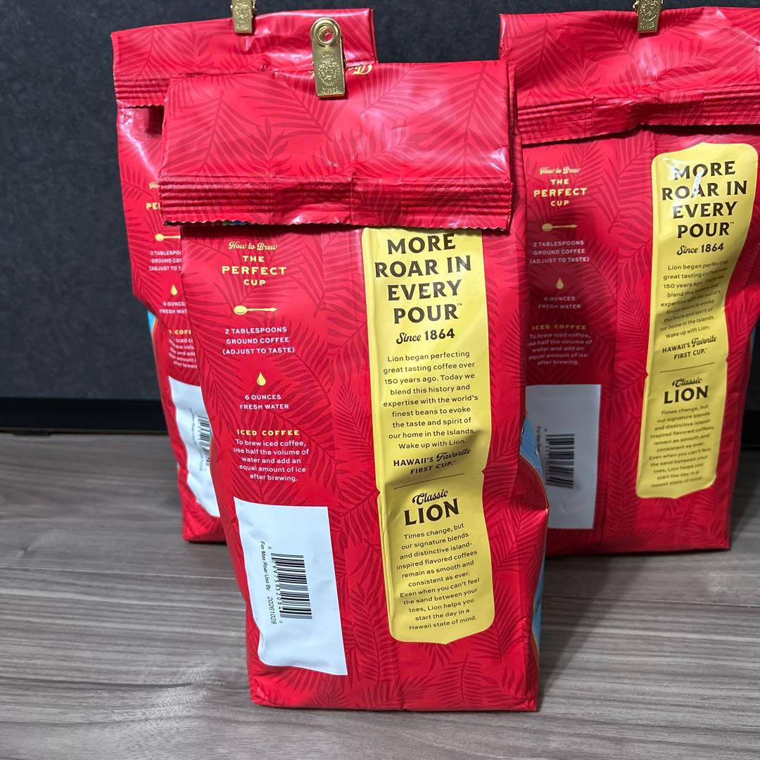 超ビッグ ライオンコーヒー・バニラマカダミア680×3袋 中抽き