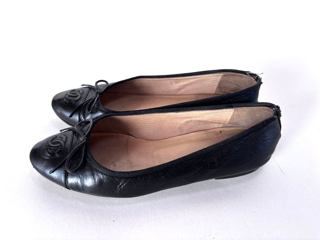 CHANEL バレエフラット37.5
