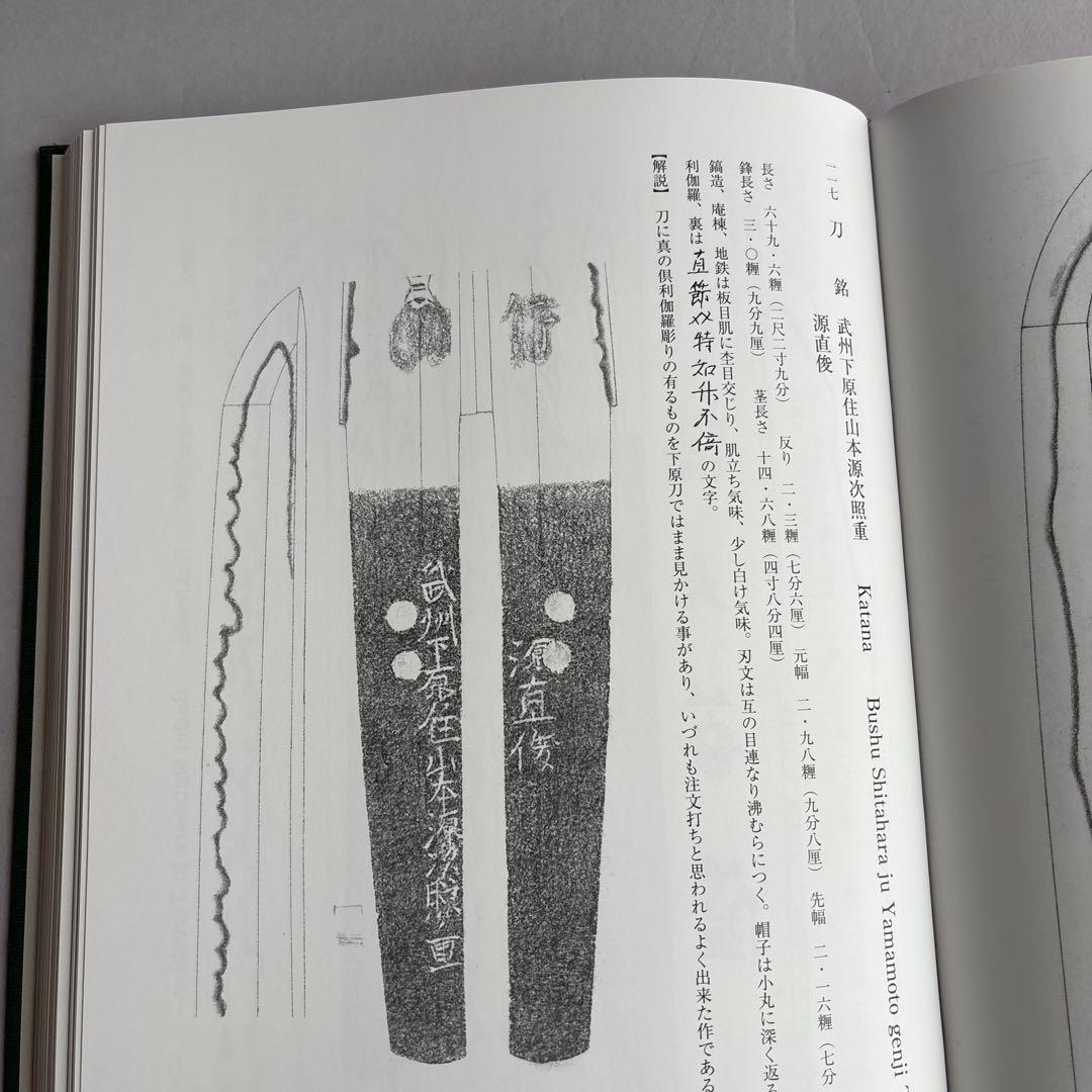【希少】武州下原刀図譜 日本美術刀剣保存協会 三多摩支部 平成23年発行 非売品