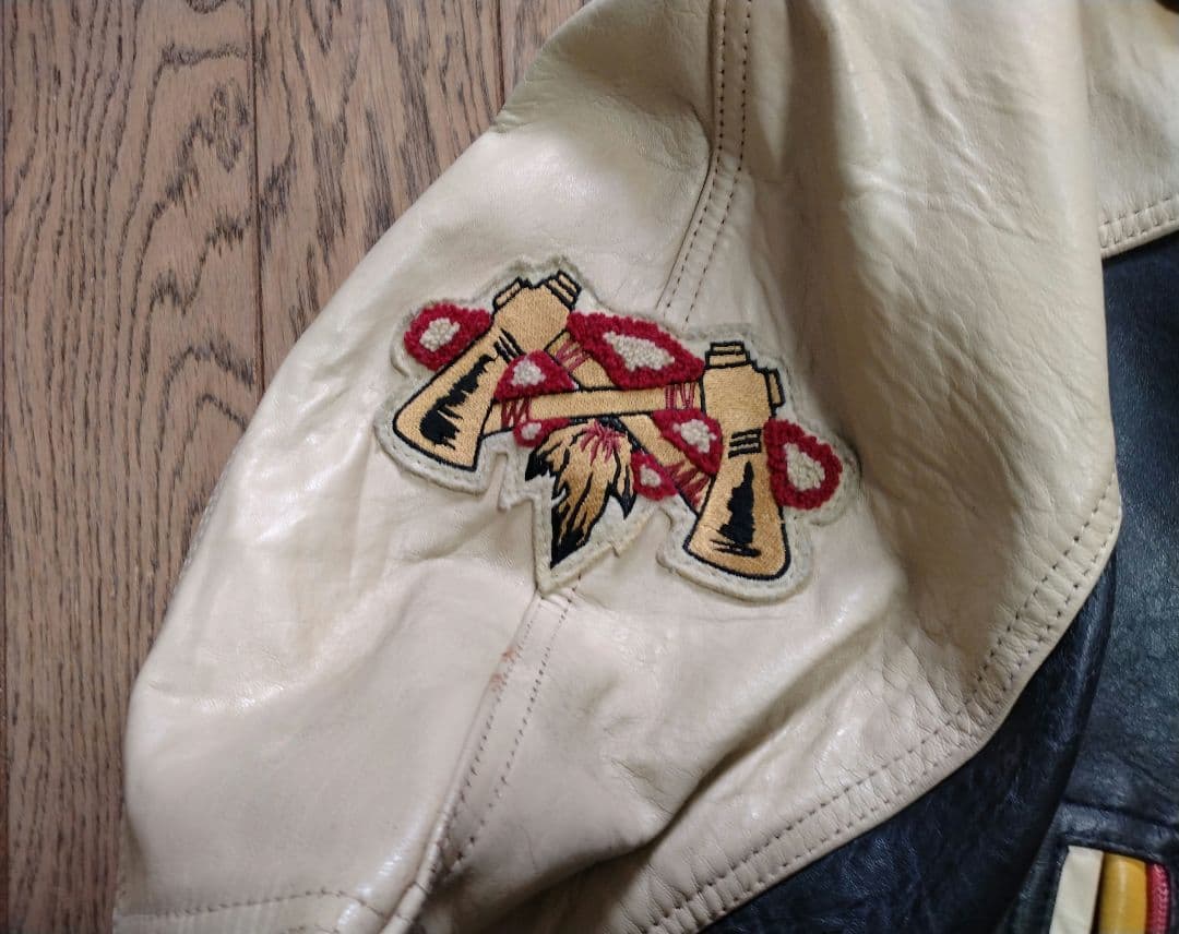 AVIREX アビレックス オールレザースタジャン SIOUX CHIEFS