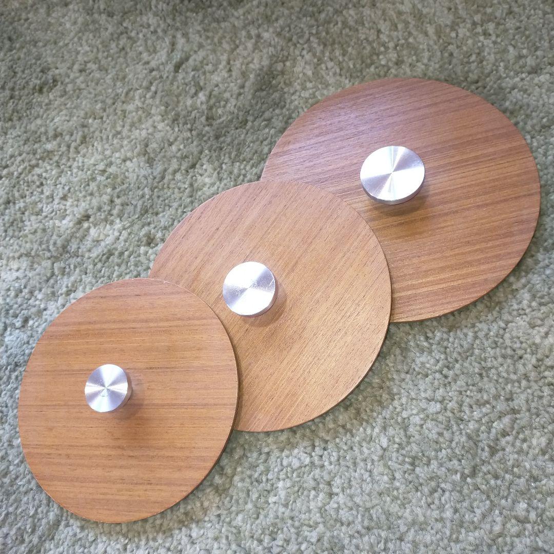 レア★廃盤品MID-Century MODERN木製小物入れ★スタッキング可能