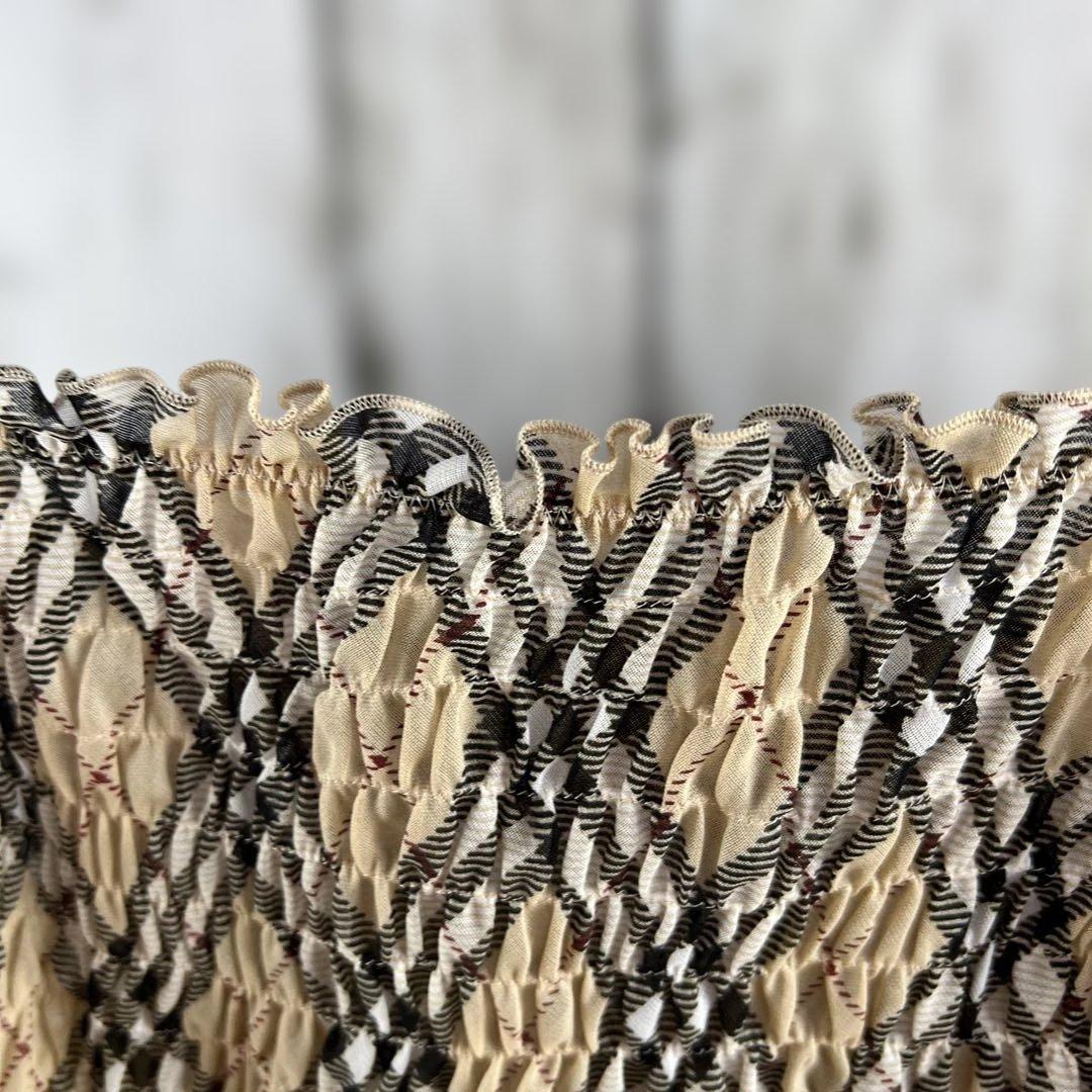 【新品】バーバリーブルーレーベル ベアトップ・チューブトップ