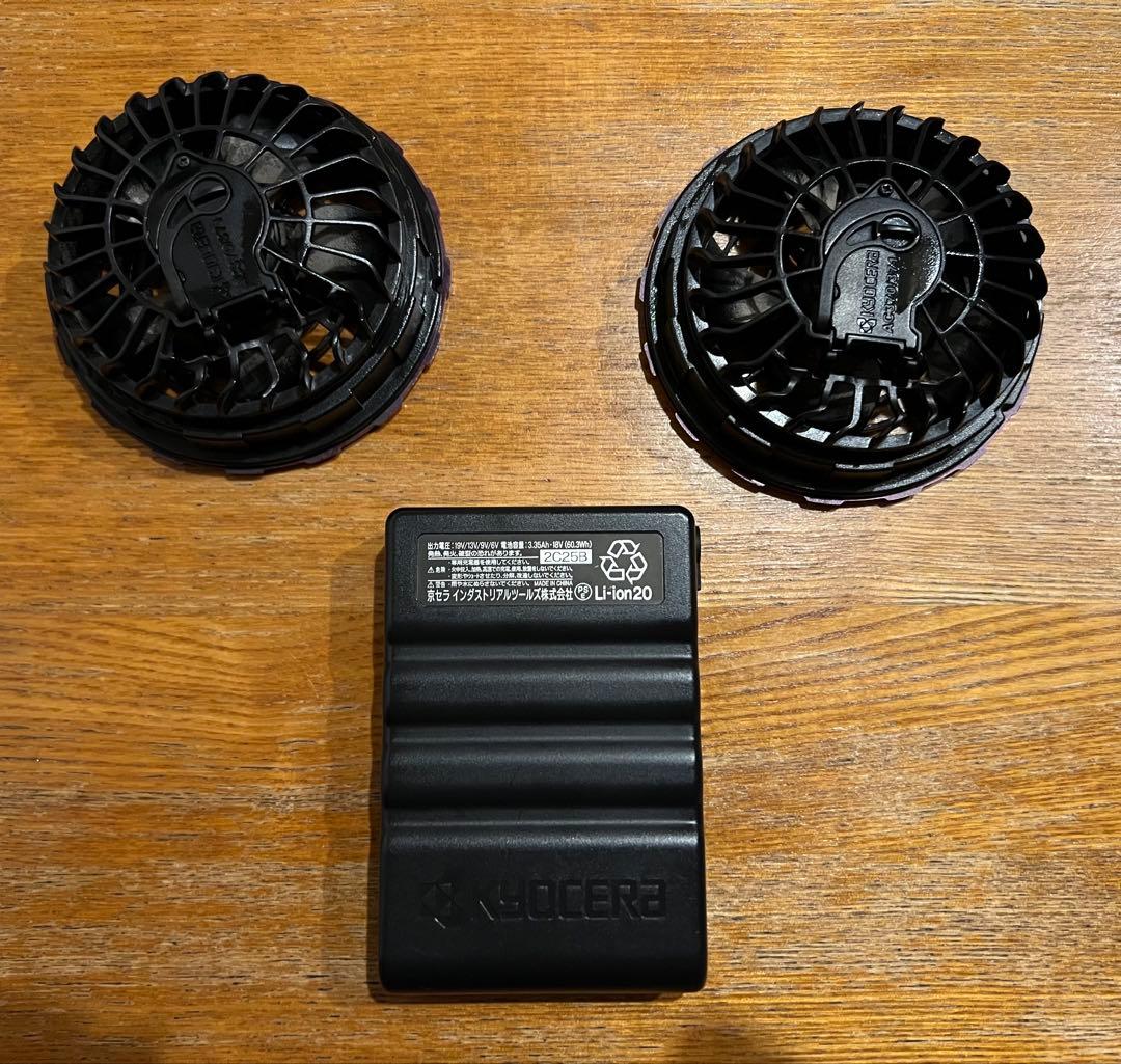 バートル　ファンユニット　バッテリーセット　AC360-19V