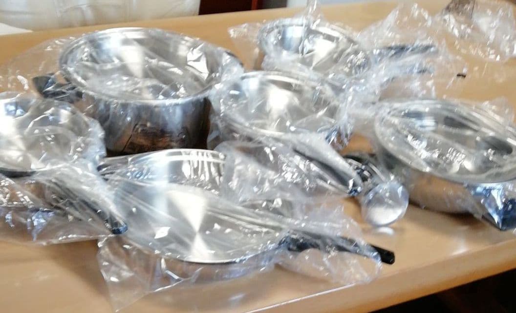 インコア　INKOR　鍋セット　新品未使用　ガス専用