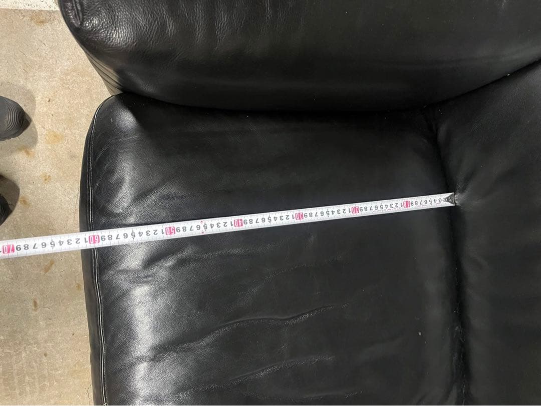 【手渡し希望】KELVIN GIORMANI 1人がけソファー　オットマン付き