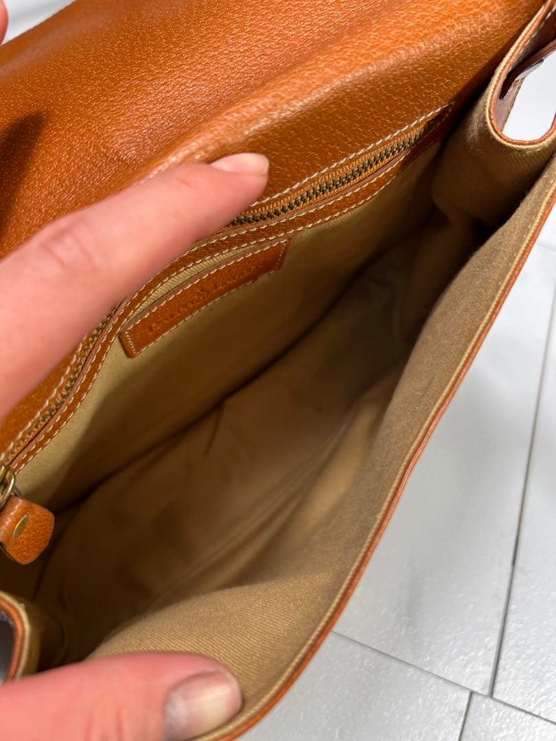 RALPH LAUREN ラルフローレン フリンジ付き ショルダーバッグ