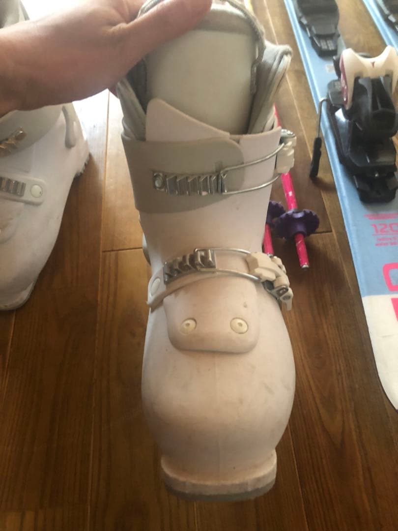 Atomic Red GL スキー板と靴セット