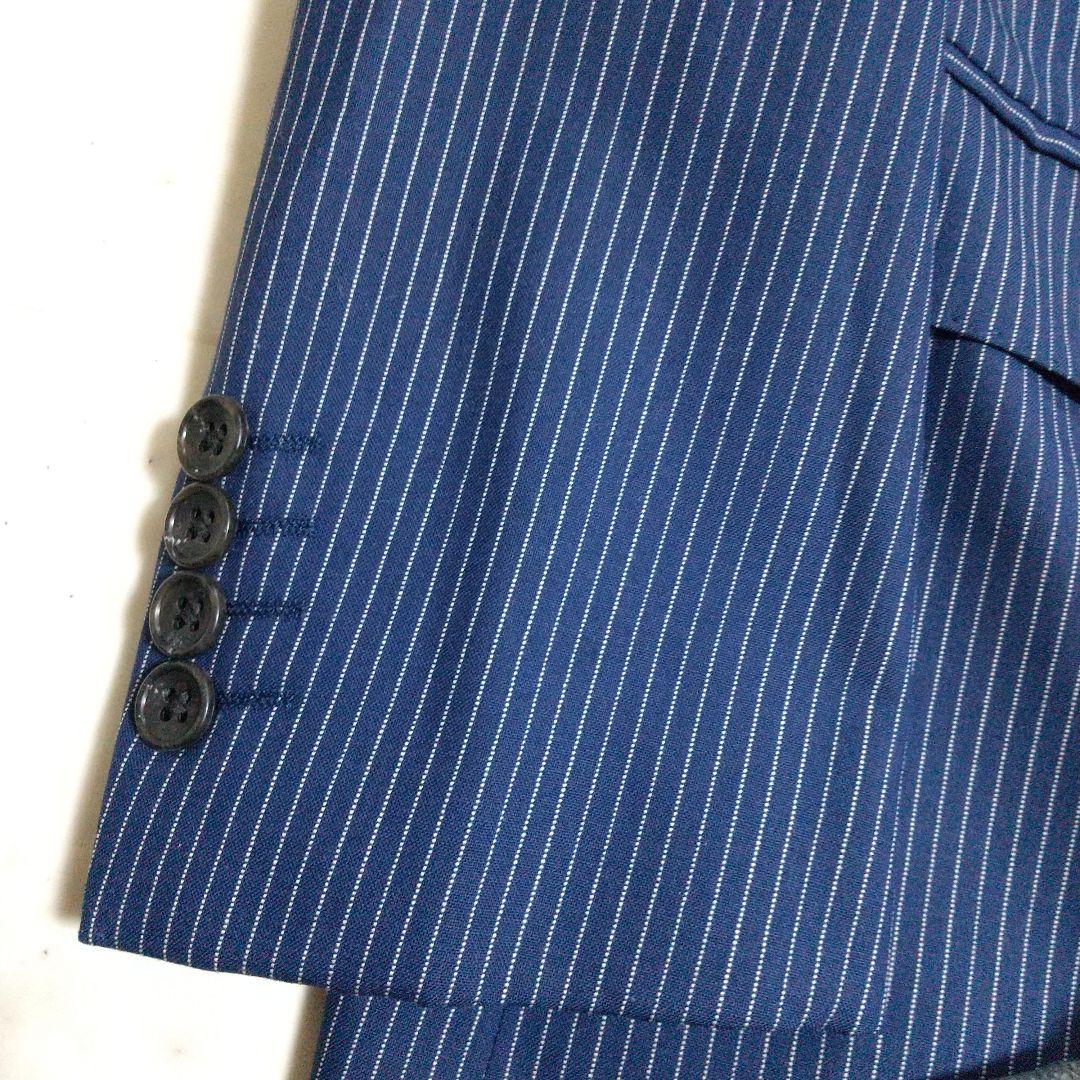 美品 ONLY オンリー SUPER110 ストライプ スーツ 上質
