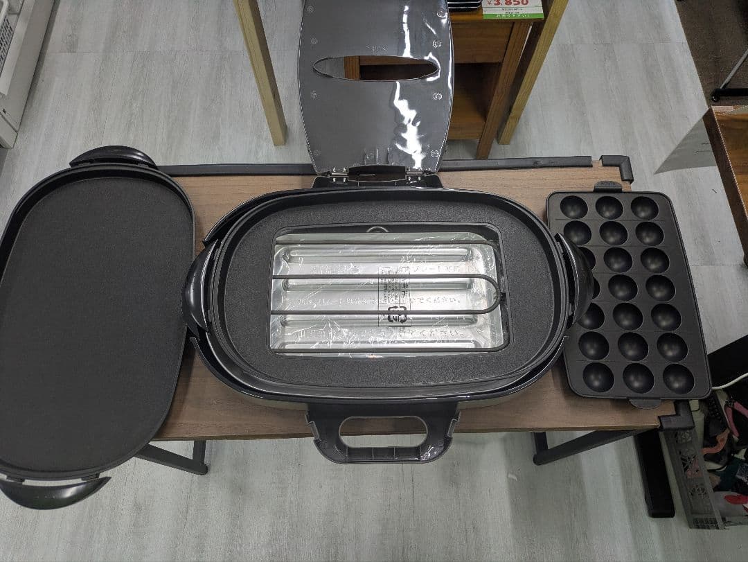 【未使用】 Panasonic NF-W300-S ホットプレート3枚タイプ