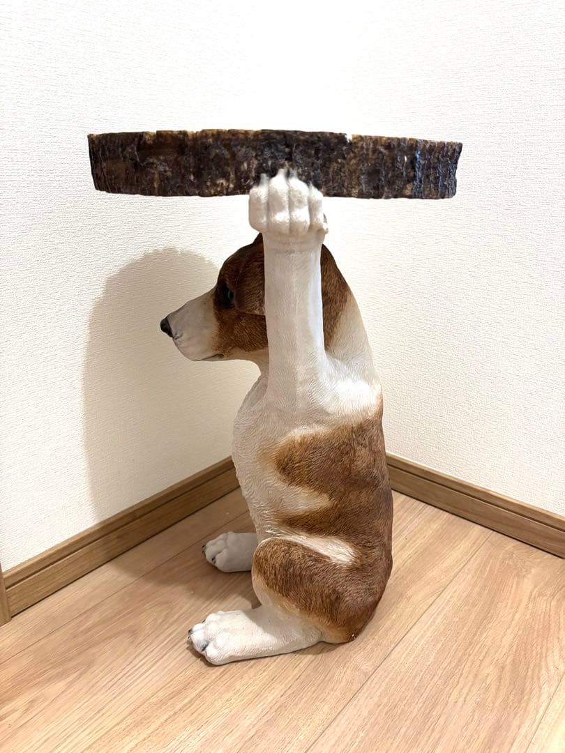 KARE アニマルサイドテーブル　ジャックラッセルテリア