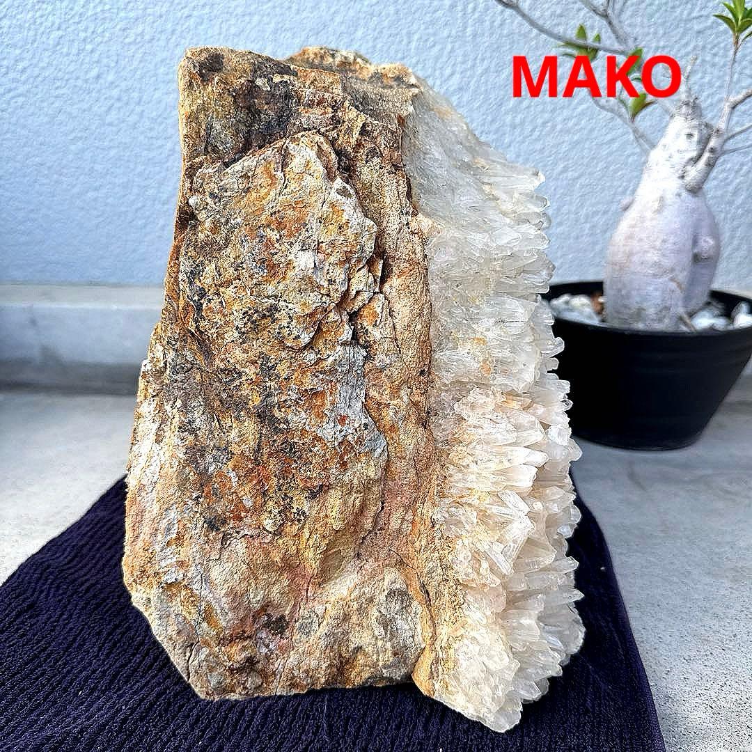 M1763☆水晶クラスター30Kg☆国産☆天然石　原石