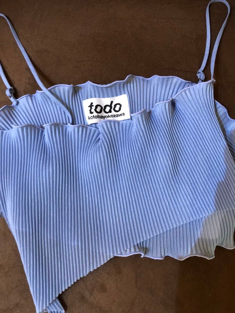 kotohayokozawa/コトハヨコザワ】TODO シアー　キャミソール