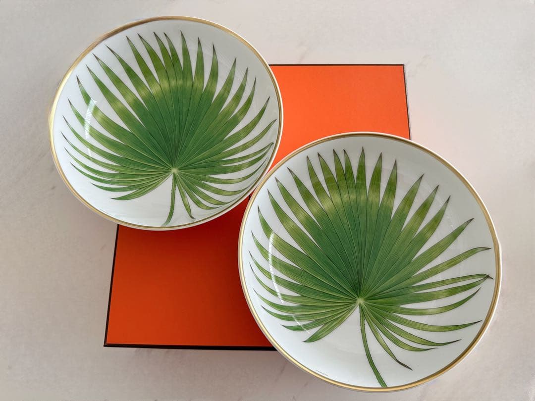 エルメス　パシフォリアシリアルプレート　ボウル　2枚